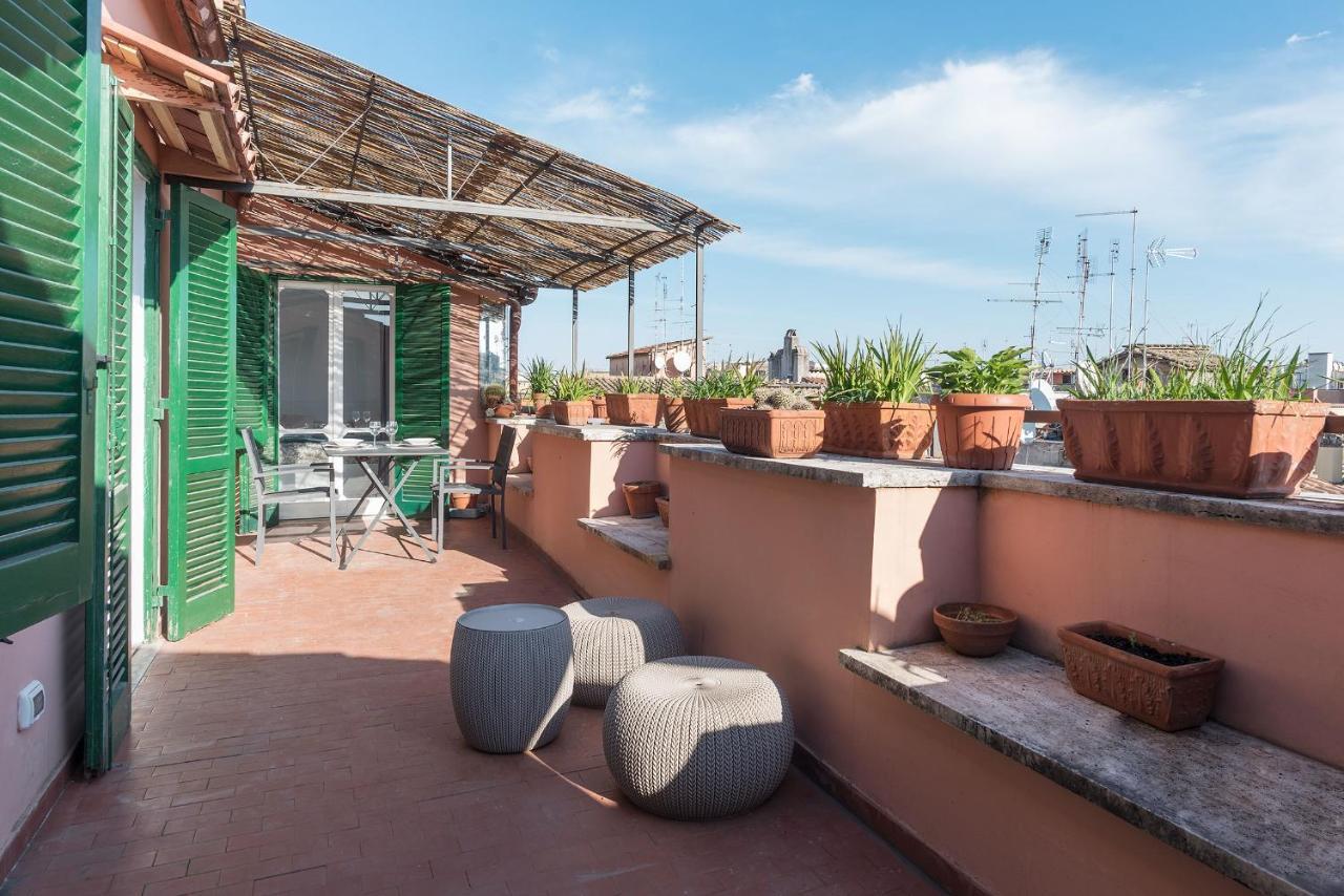 Apartament Piazza Navona Panoramic Penthouse Rzym Zewnętrze zdjęcie